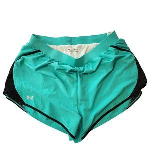 Under Armour Mint Green Athletic Running Shorts with Liner Size 2X